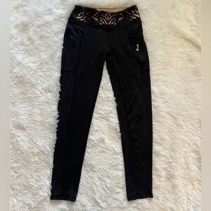 Cutout Workout leggings with pocket